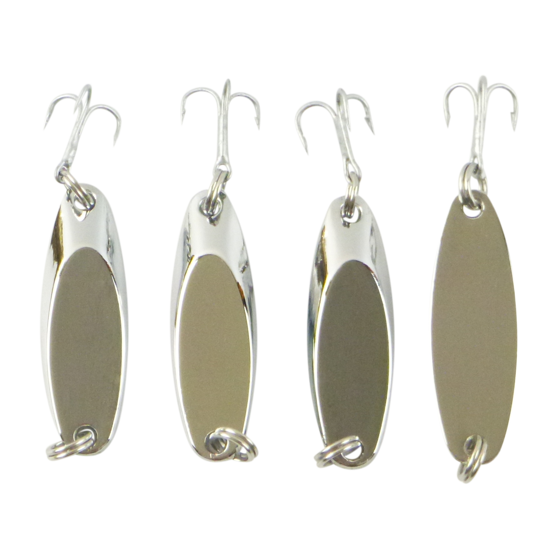 Finesse Chrome Kaster Jig, 7 Grams. Pack of 4 Jigs V658-93MC000250202