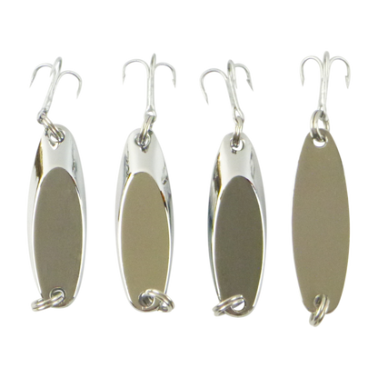 Finesse Chrome Kaster Jig, 7 Grams. Pack of 4 Jigs V658-93MC000250202