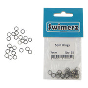 Swimerz 7mm Split Ring Stainless Steel, 25 Pack V658-93MC00025052