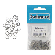 Swimerz 9mm Split Ring Stainless Steel, 25 Pack V658-93MC00025054