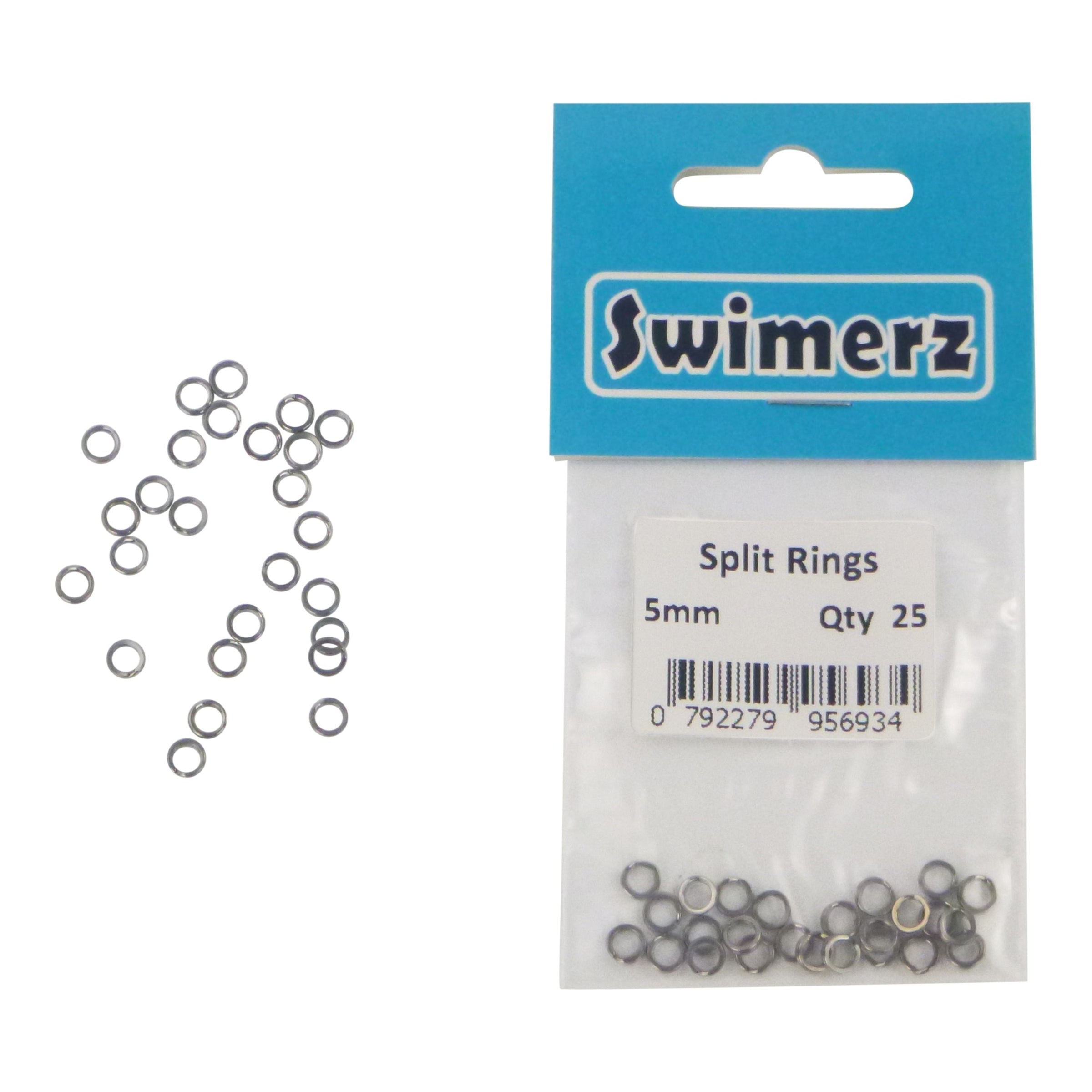 Swimerz 5mm Split Ring Stainless Steel, 25 Pack V658-93MC00025056