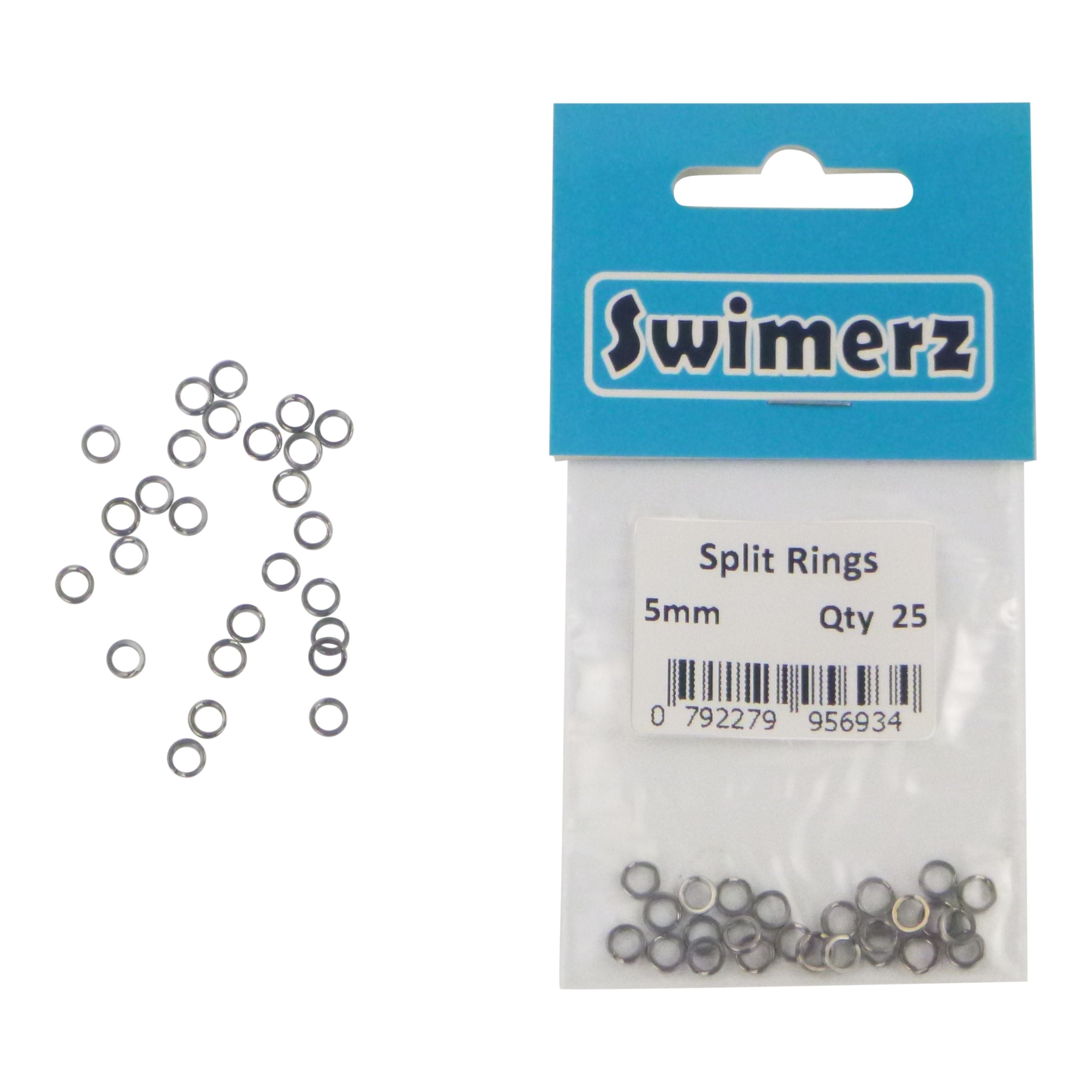 Swimerz 5mm Split Ring Stainless Steel, 25 Pack V658-93MC00025056