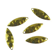 Artizan Hex Stamped 32mm Willow Blade, Brass, 5 Pack V658-93MC000270050