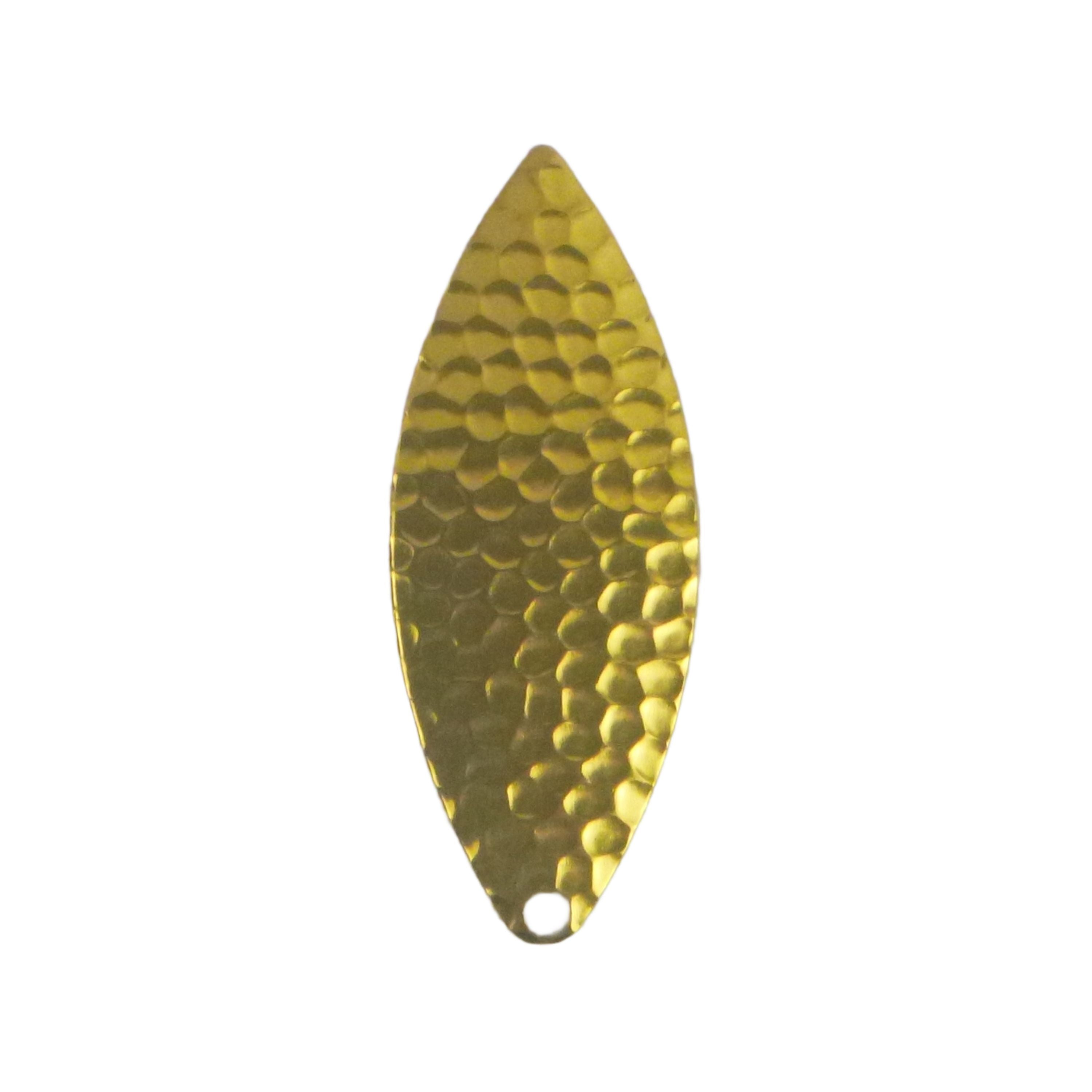 Artizan Hammered 57mm Willow Blade Brass, 5 Pack V658-93MC000270060