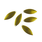 Artizan Hammered 57mm Willow Blade Brass, 5 Pack V658-93MC000270060