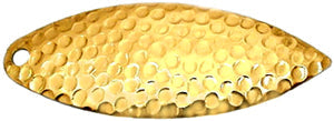 Artizan Hammered 57mm Willow Blade Brass, 5 Pack V658-93MC000270060