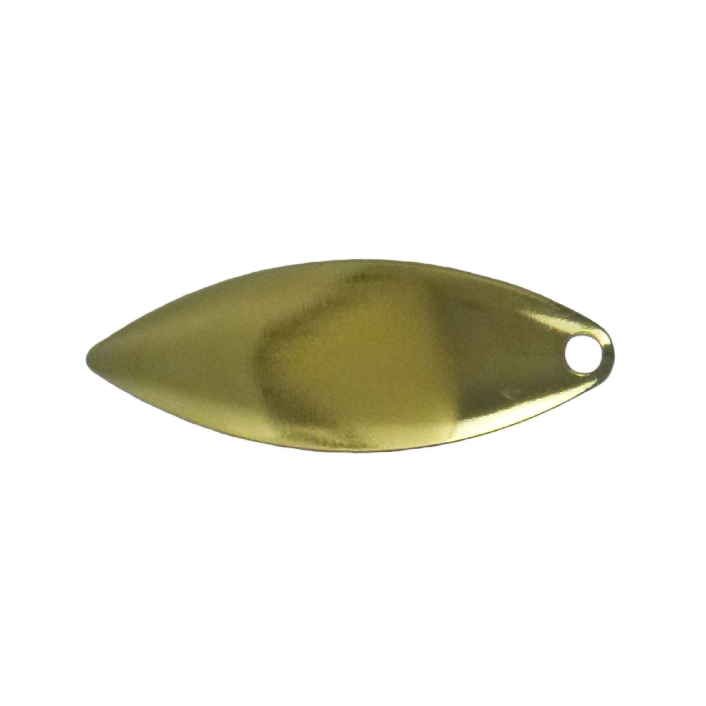 Artizan Smooth Willow Blade, Brass, 31mmL x 10mmW, Qty 5 V658-93MC000270082