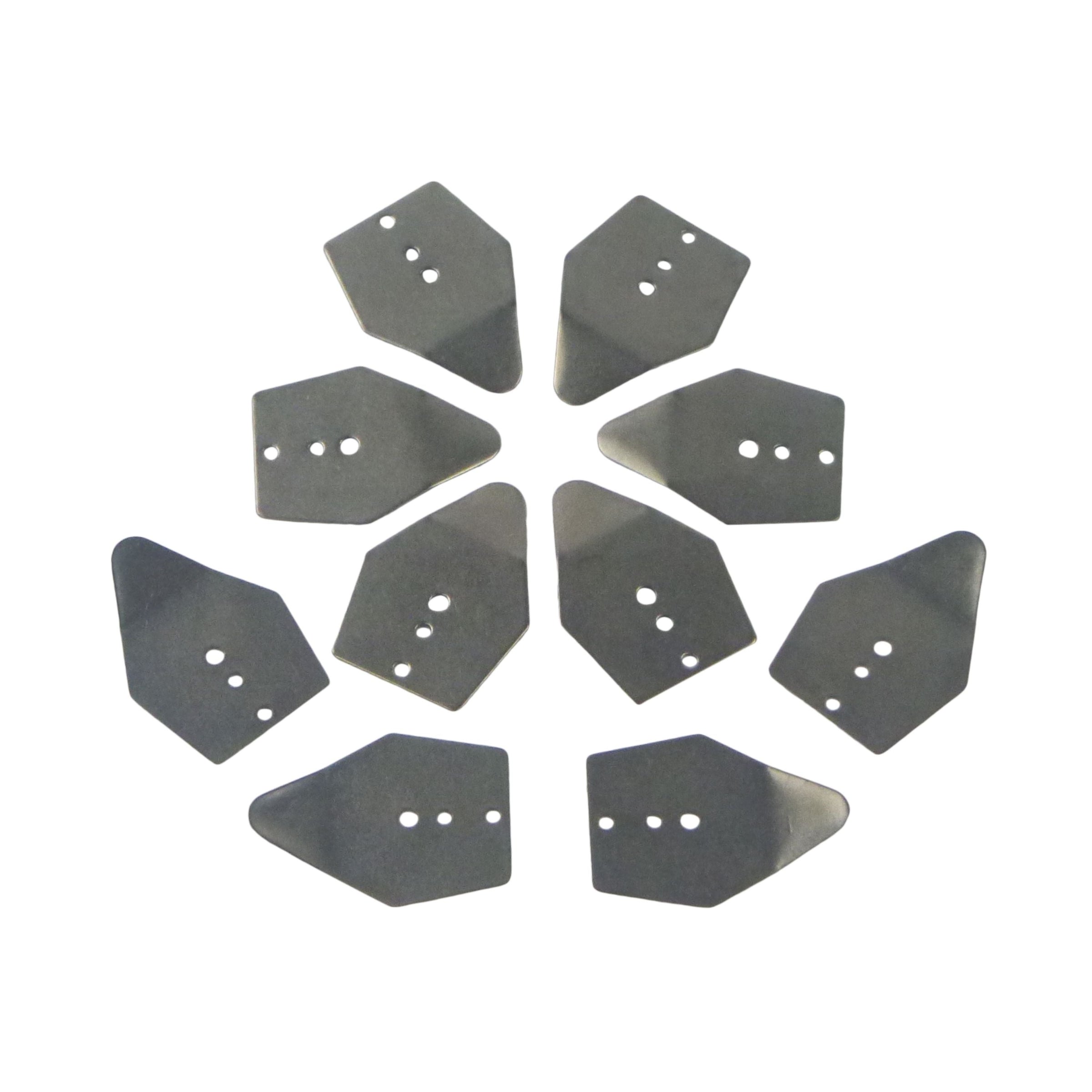 Artizan Shakee Blade, 37.5L x 26mmW, Base 21.5mm, Qty 10 V658-93MC000270095