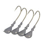 Artizan Flat Eye Jigs, 1/2oz, 4 pack V658-93MC000270211