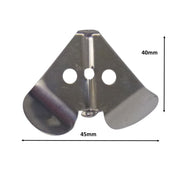 Artizan Delta Buzz Blades, Aluminium, 28 mm shaft, 5 pack V658-93MC000280011