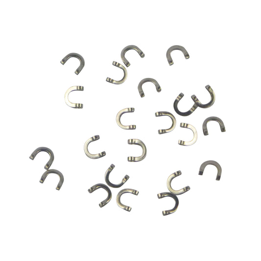 Artizan Clevis, Folded Brass, Large, 20 pack V658-93MC000280021