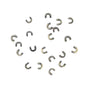 Artizan Clevis, Folded Brass, Small, 20 pack V658-93MC000280022