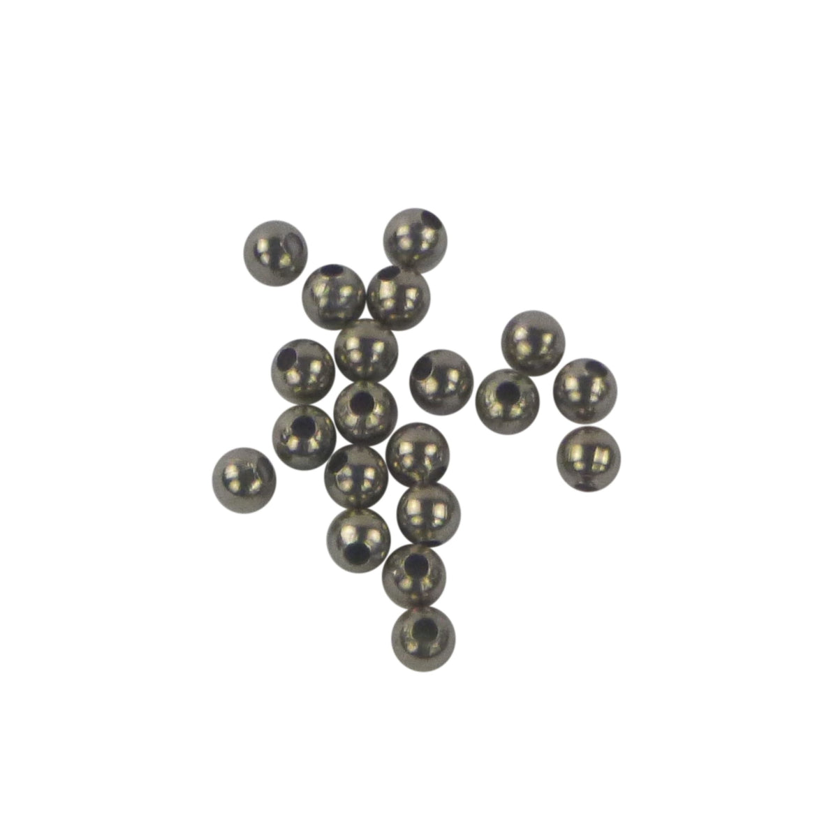 Artizan Brass 4mm beads, 20 pack V658-93MC000280023