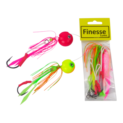 Finesse Kabura Jig Assist Skirts, 3 Pack V658-93MC000300505