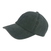BSTC 6-Panel Baseball Cap, Distressed Cotton, Green