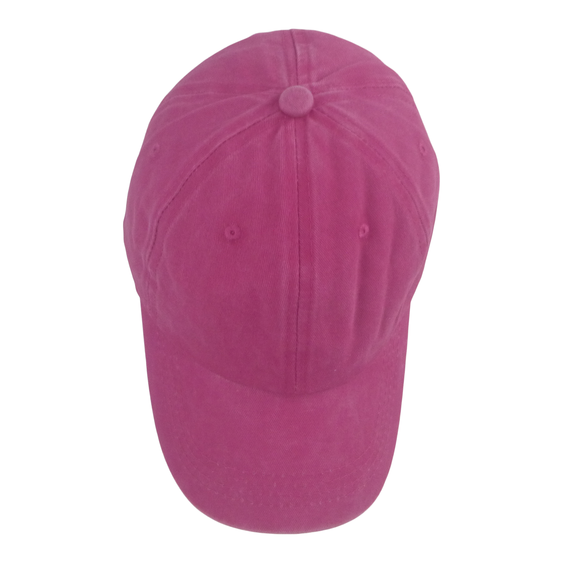 BSTC 6-Panel Baseball Cap, Distressed Cotton, Hot Pink V658-93MC000310454