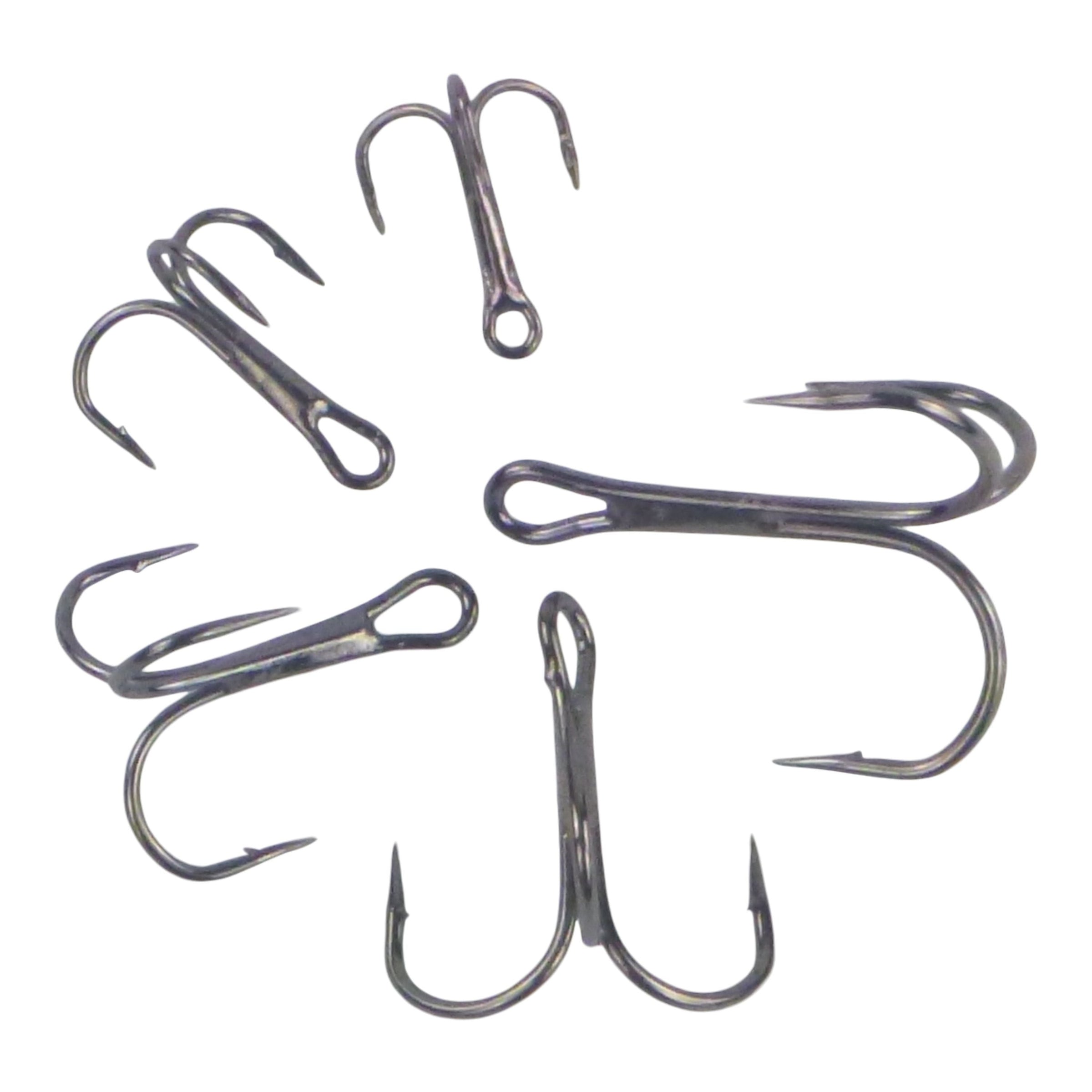 Swimerz Round Bend Trebles Size 6, 50 pack V658-93MC00032003