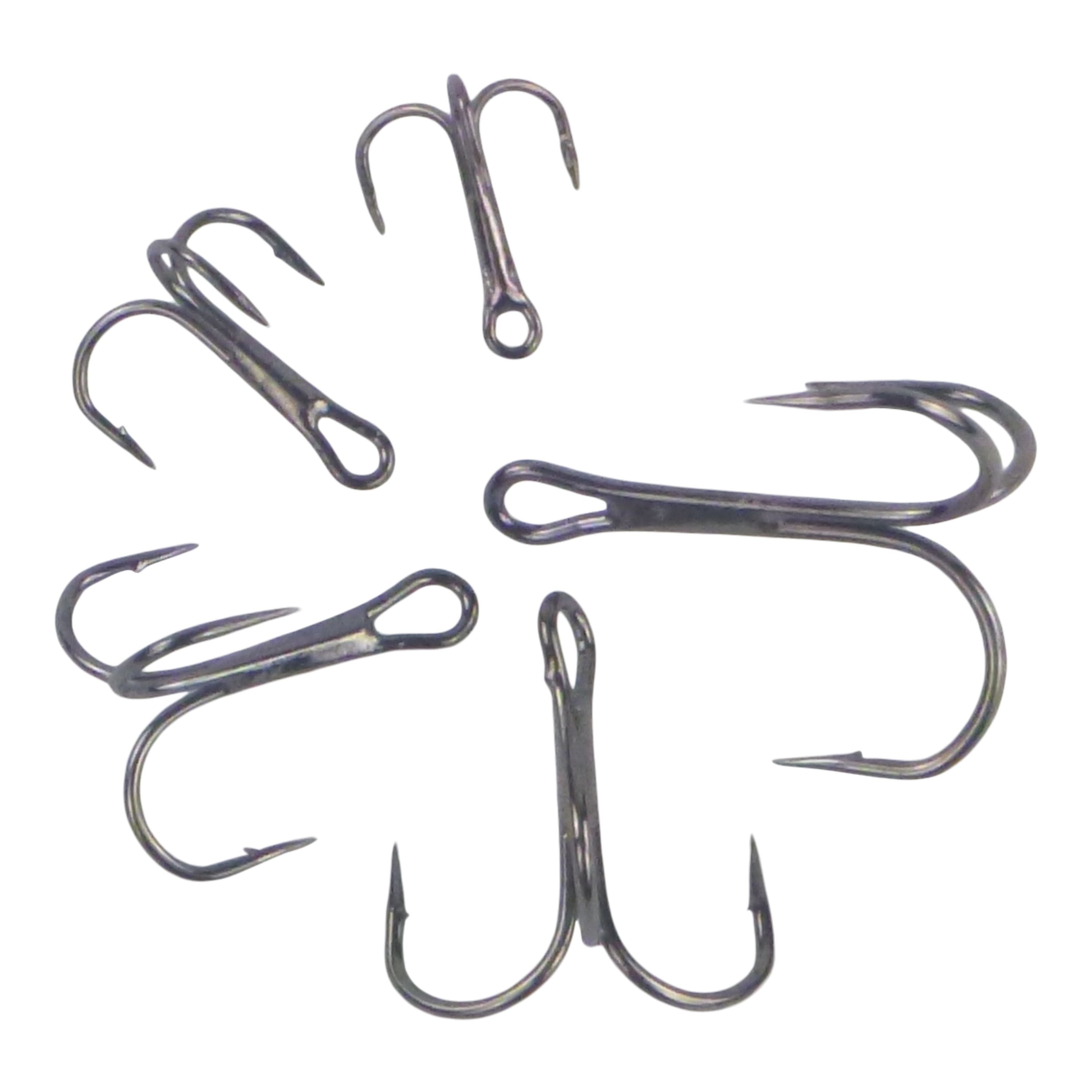 Swimerz Round Bend Trebles Size 6, 50 pack V658-93MC00032003