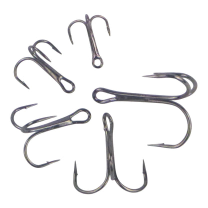 Swimerz Round Bend Trebles Size 4, 50 pack V658-93MC00032004