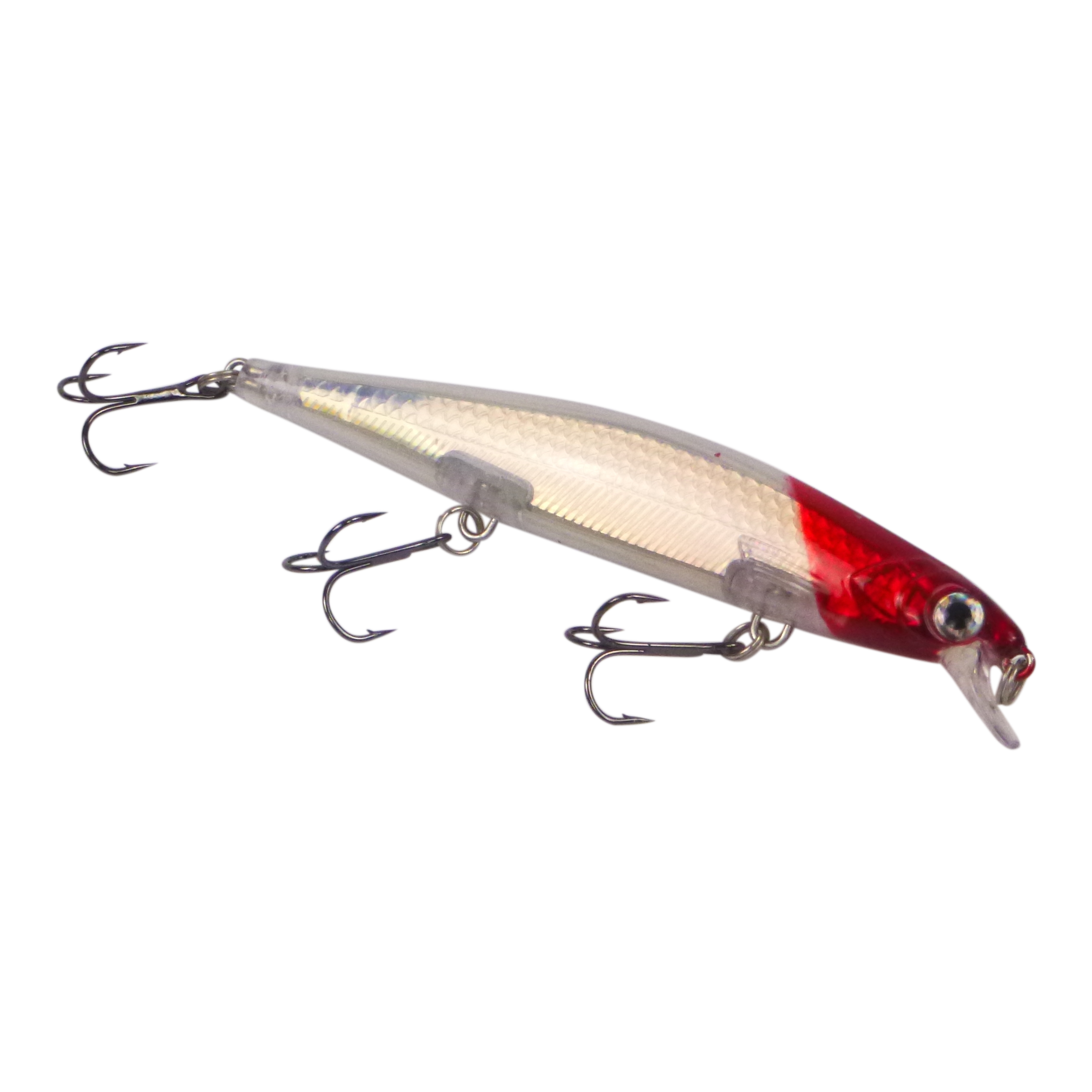 Finesse 'Chudan' 110mm Sinking/Diving Minnow, Red Head