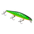 Finesse 'Chudan' 110mm Sinking/Diving Minnow, Lime Green
