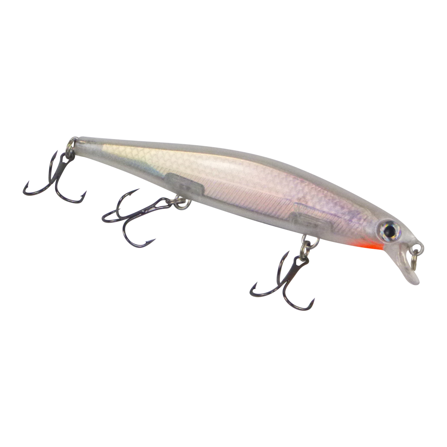 Finesse 'Chudan' 110mm Sinking/Diving Minnow, Ghost Flash V658-93MC000320103