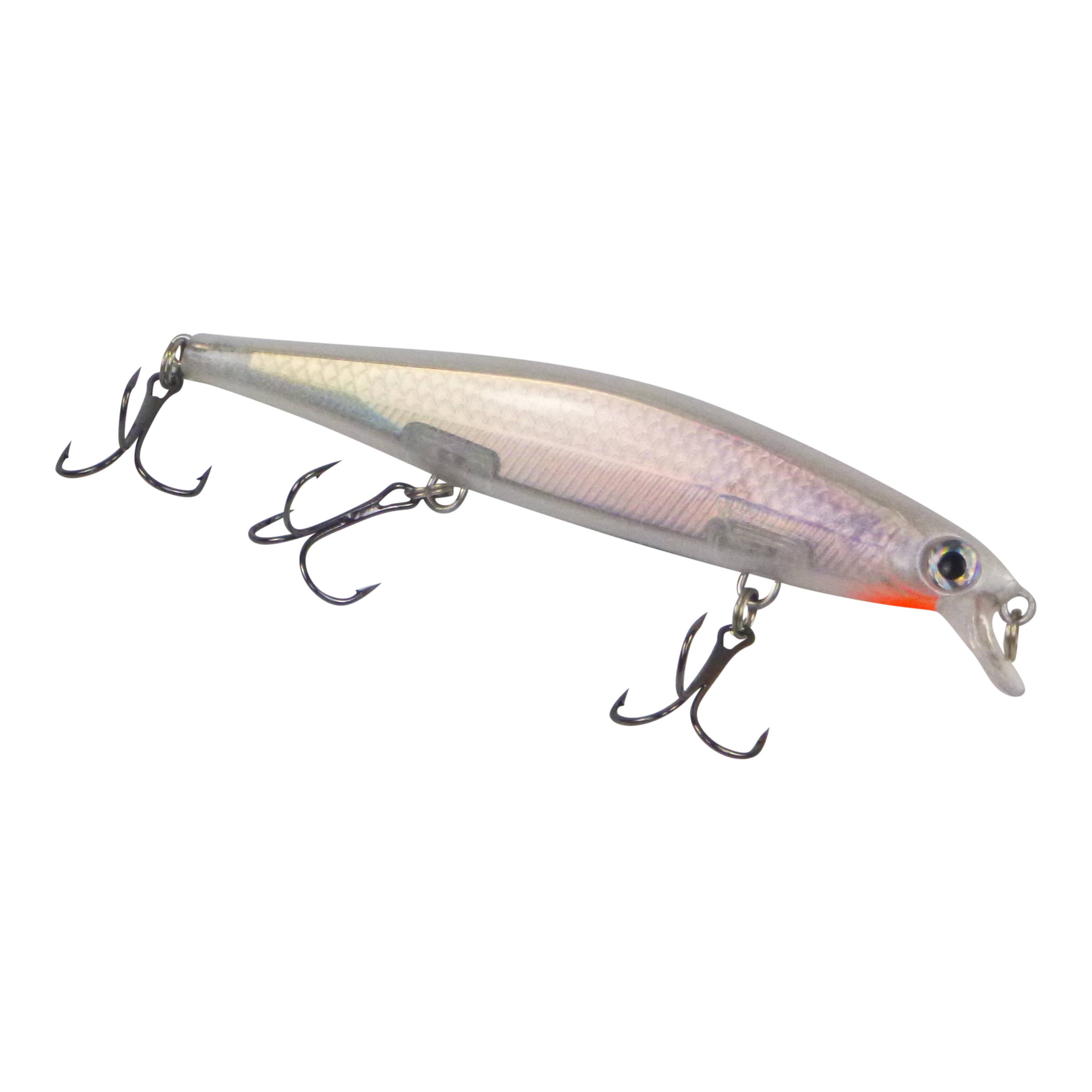 Finesse 'Chudan' 110mm Sinking/Diving Minnow, Ghost Flash