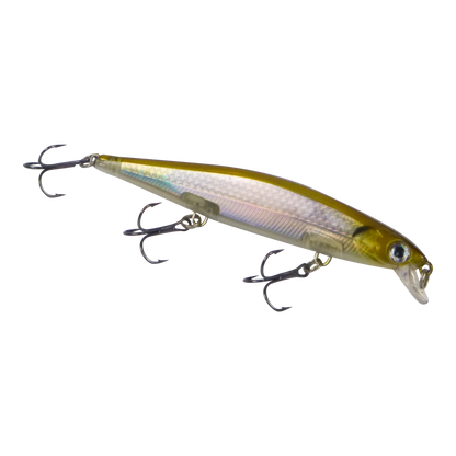 Finesse 'Chudan' 110mm Sinking/Diving Minnow, Silver Gold V658-93MC000320104