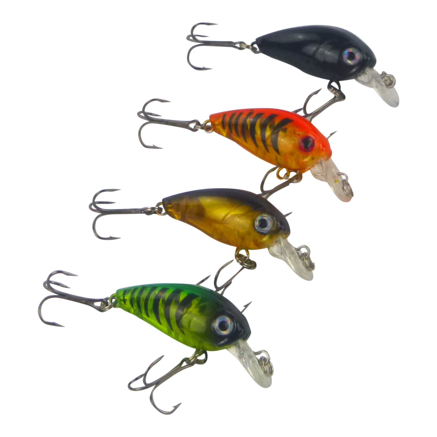Finesse Chisana Crankbait, Green Bandit, 45mm V658-93MC000321113