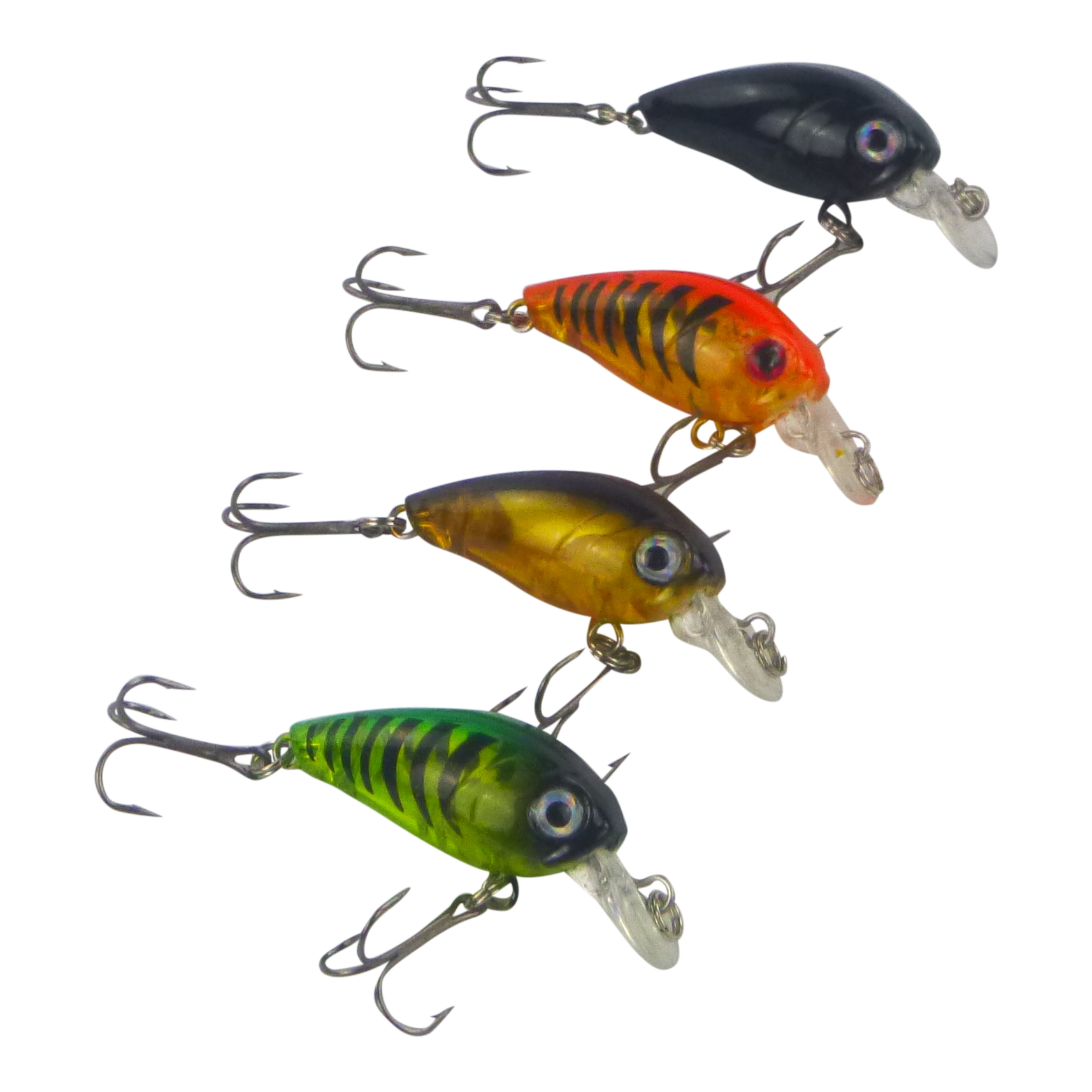 Finesse Chisana Crankbait, Green Bandit, 45mm V658-93MC000321113