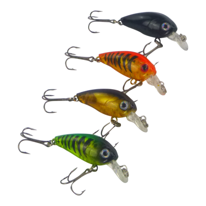 Finesse Chisana Crankbait, Green Bandit, 45mm V658-93MC000321113