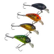 Finesse Chisana Crankbait, Green Bandit, 45mm