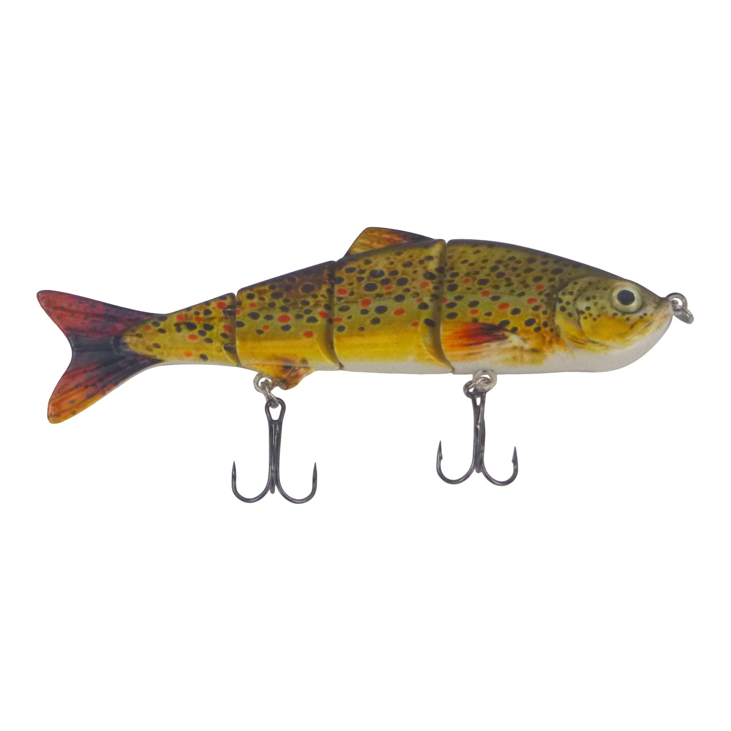 Finesse Naturals 4 Segment Swimbait, 110mm, Brown Trout V658-93MC000326101
