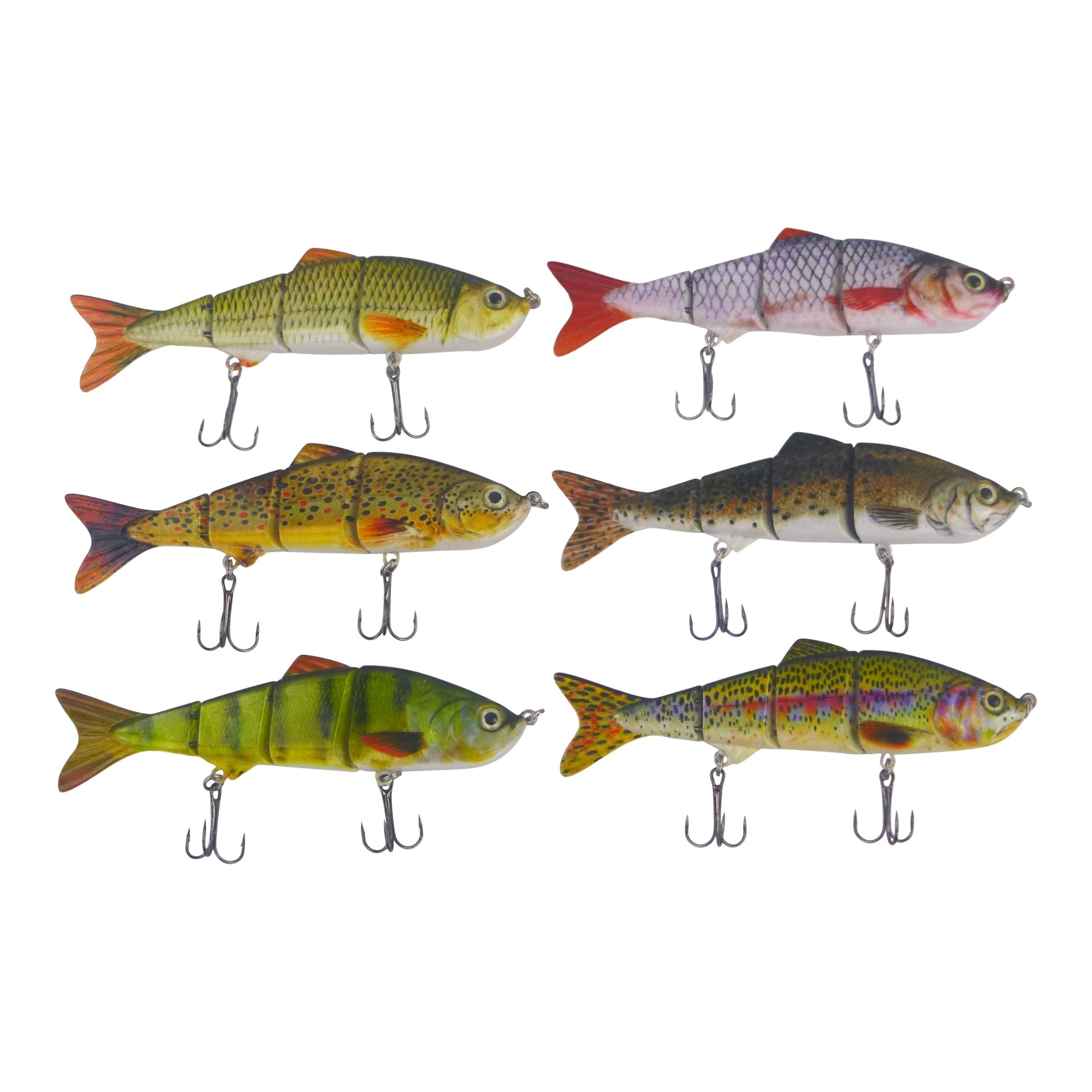 Finesse Naturals 4 Segment Swimbait, 110mm, Carp
