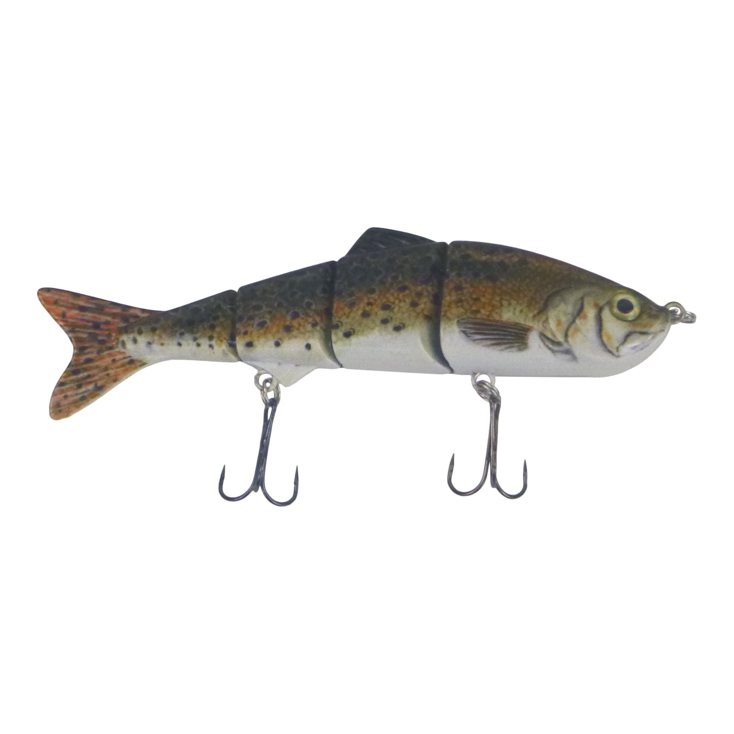 Finesse Naturals 4 Segment Swimbait, 110mm, Perch V658-93MC000326105