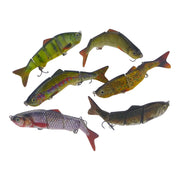 Finesse Naturals 4 Segment Swimbait, 110mm, Perch