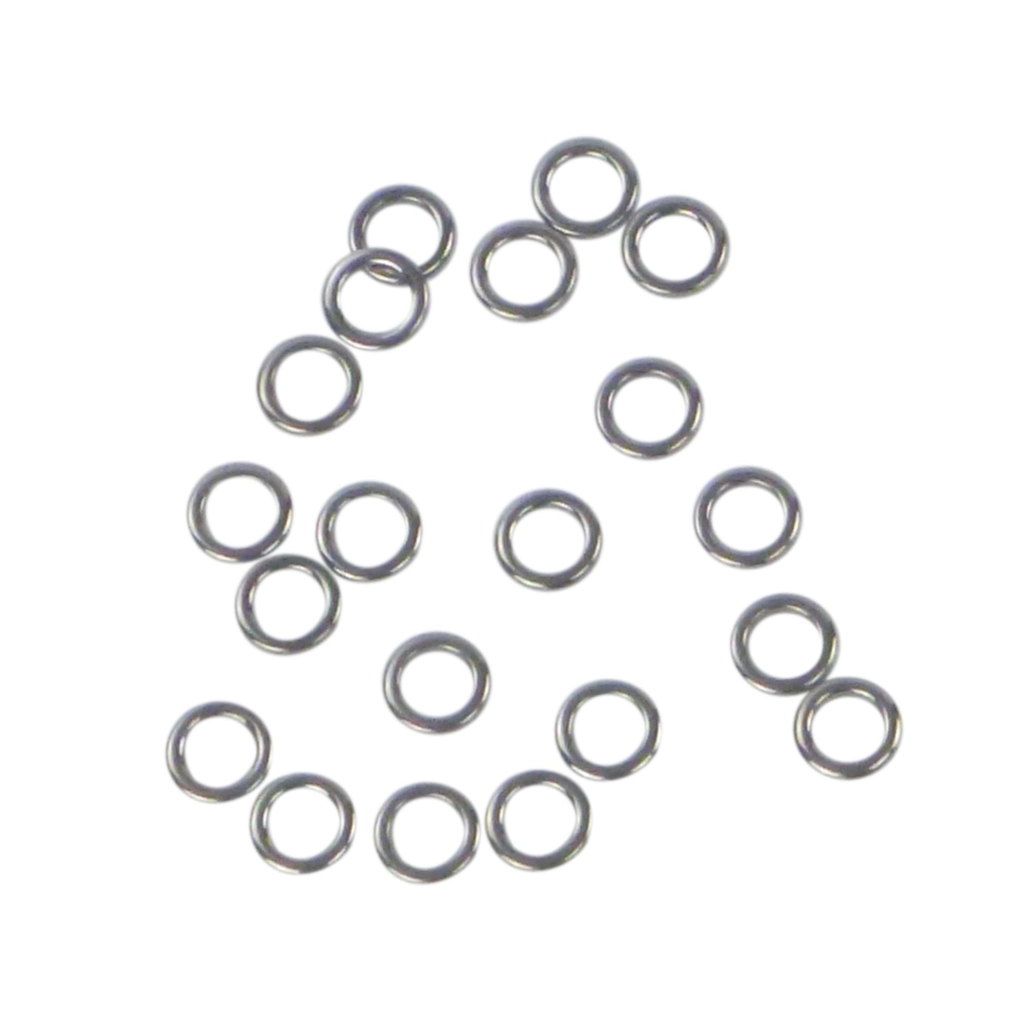 Swimerz Solid Jigging Rings, 8mm, 20 pack V658-93MC000340101