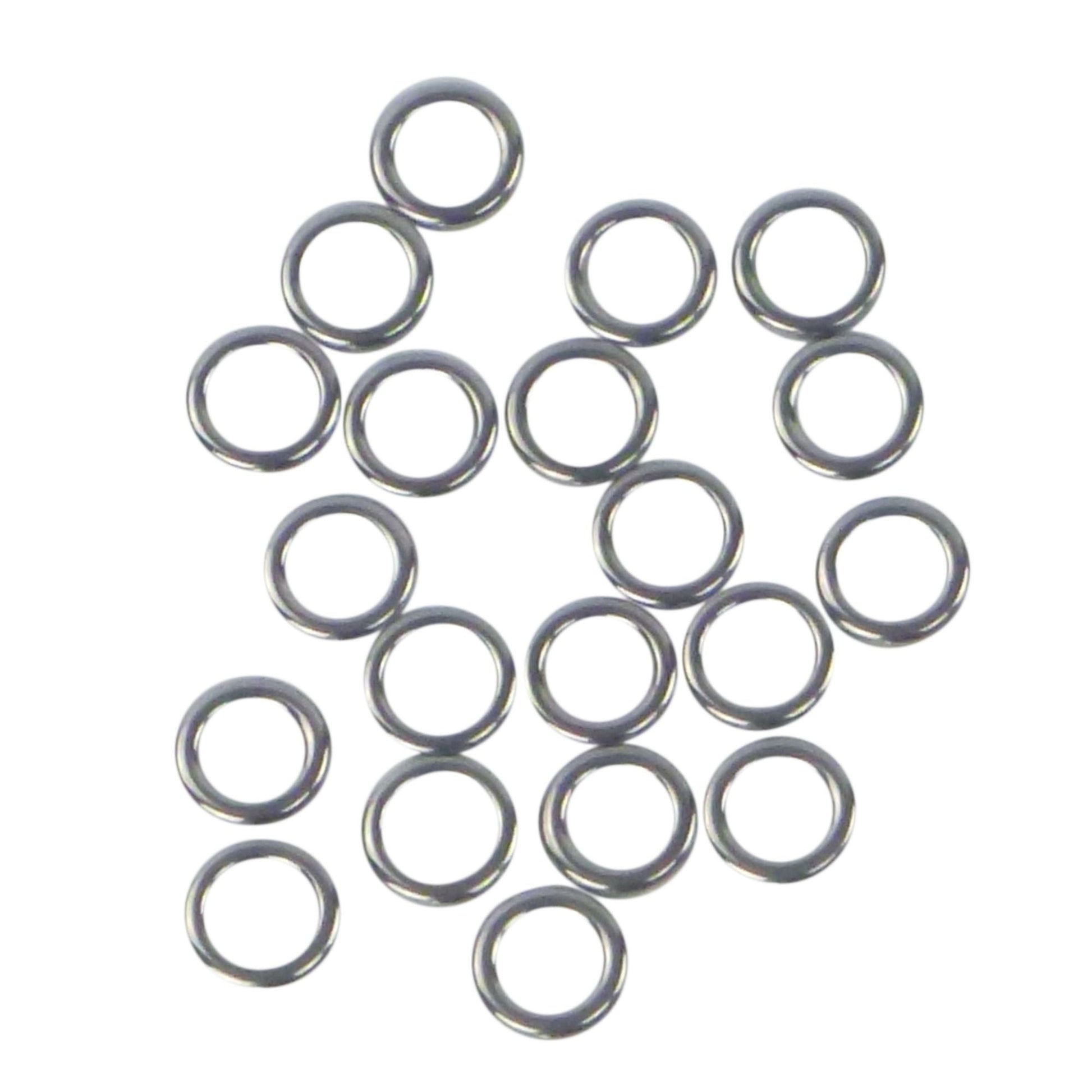 Swimerz Solid Jigging Rings, 11mm, 20 pack V658-93MC000340102