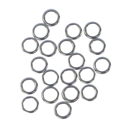 Swimerz Solid Jigging Rings, 11mm, 20 pack V658-93MC000340102