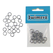 Swimerz Solid Jigging Rings, 11mm, 20 pack V658-93MC000340102