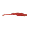Swimerz Soft Shad 100mm Paddle Tail lure, Red Bug, 6 pack