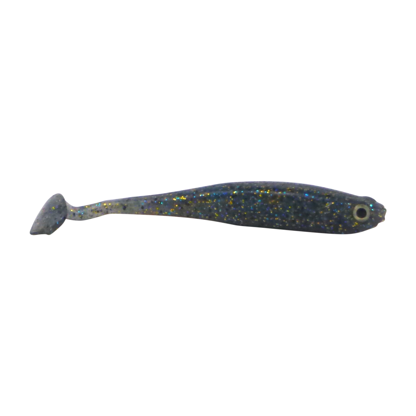 Swimerz Soft Shad 100mm Paddle Tail lure, Blue Gold Fleck, 6 pack V658-93MC000350014