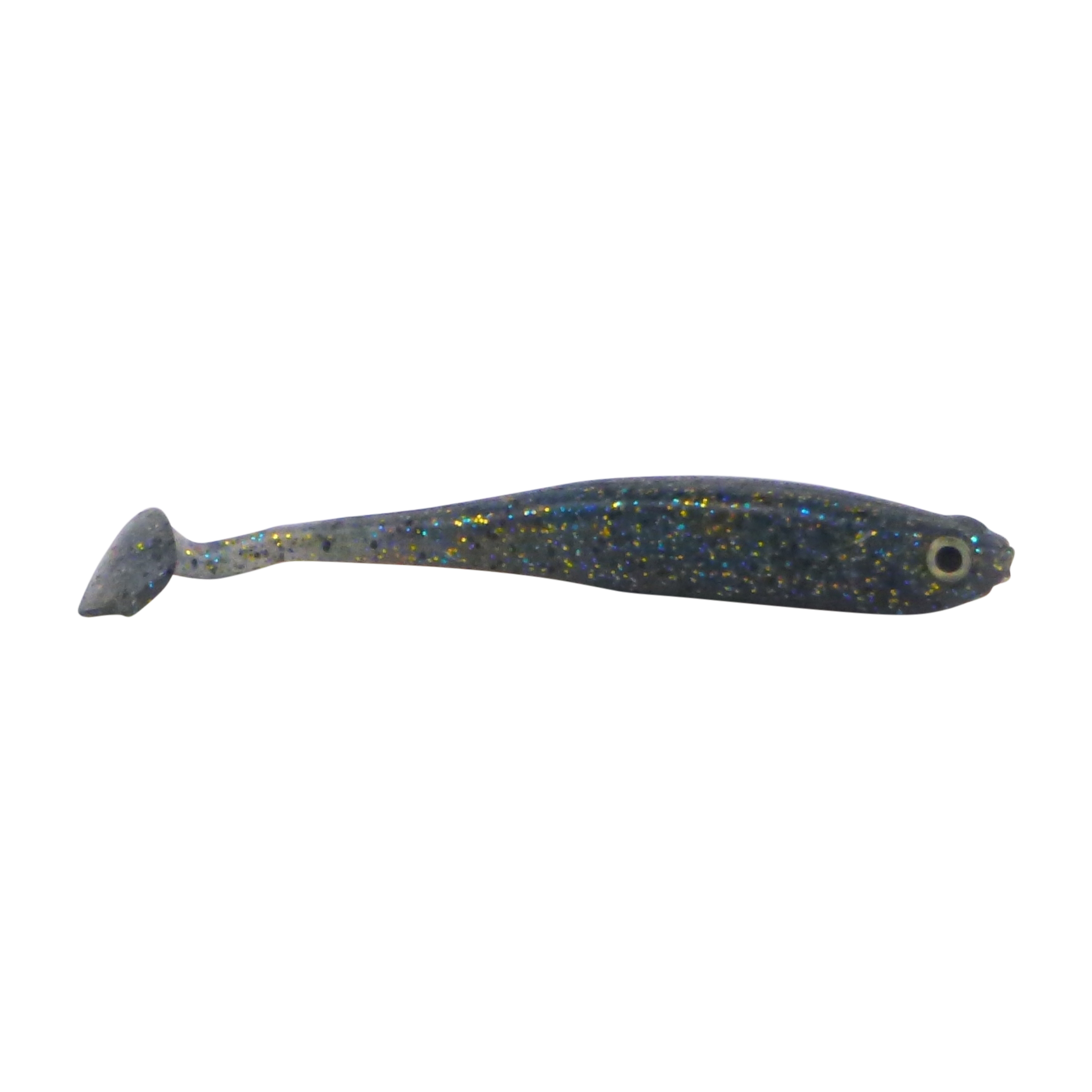 Swimerz Soft Shad 100mm Paddle Tail lure, Blue Gold Fleck, 6 pack V658-93MC000350014