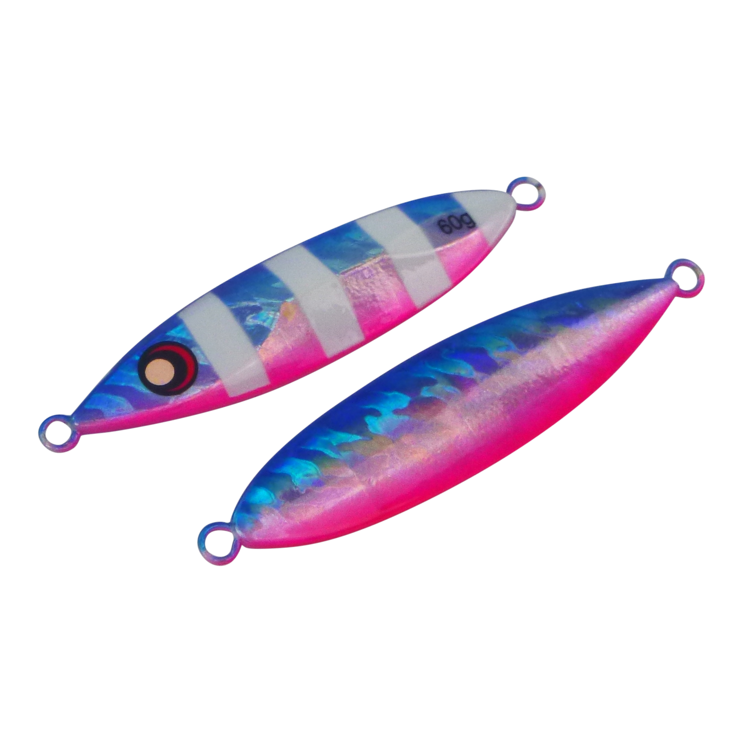 Finesse Slow Pitch Flutter Jig, 60gm, Blue Blush, 2 pack V658-93MC000362014