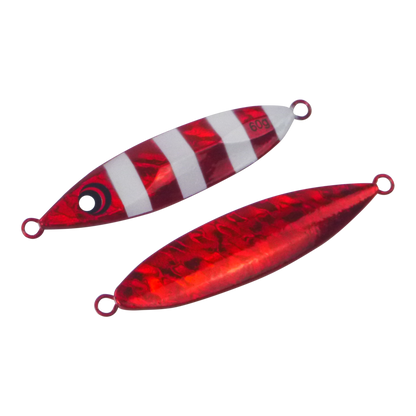 Finesse Slow Pitch Flutter Jig, 60gm, Ruby Flash, 2 pack V658-93MC000362021