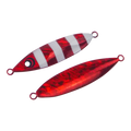 Finesse Slow Pitch Flutter Jig, 60gm, Ruby Flash, 2 pack