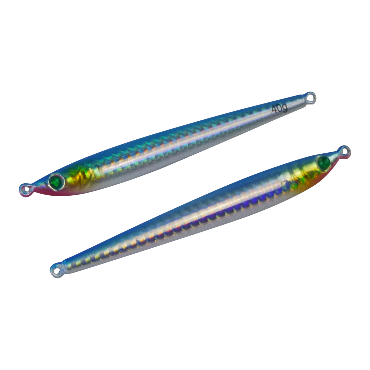 Finesse Pencil Jig, 40gm, Blue Flash, 2 pack V658-93MC0003623014