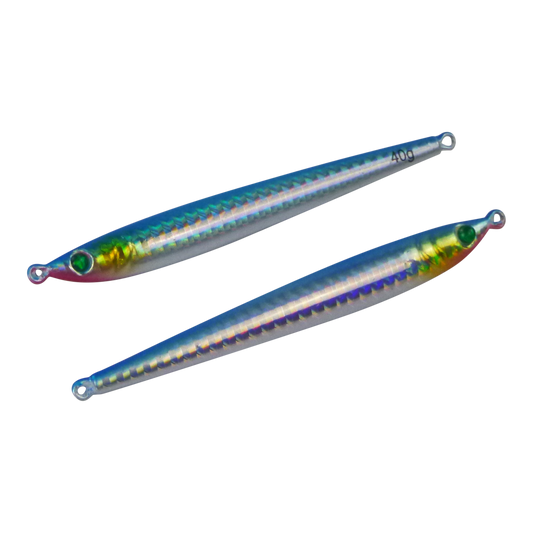 Finesse Pencil Jig, 40gm, Blue Flash, 2 pack V658-93MC0003623014