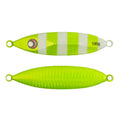 Finesse Slow Pitch Flutter Jig, 100gm, Chartruese, 2 pack