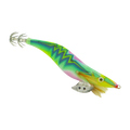 Finesse Rumoika Squid Jig, Lime Glow, size 3.5, 2 pack